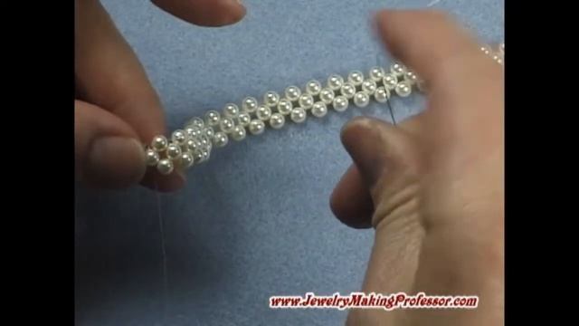 Jewelry Beading Tutorial Classic Pearl Choker Necklace смотреть онлайн
