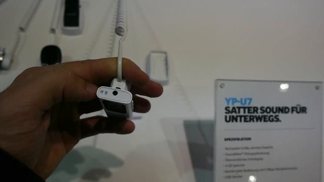 Samsung YP-U7 MP3 Player im Hands On [Deutsch] смотреть онлайн