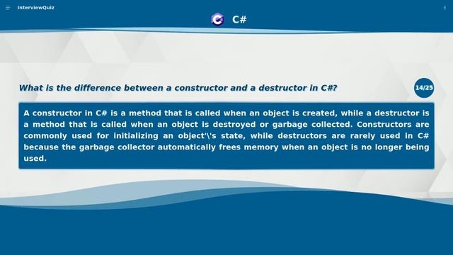C# Interview Questions And Answers | Top 25 Questions and Answers | .NET смотреть онлайн