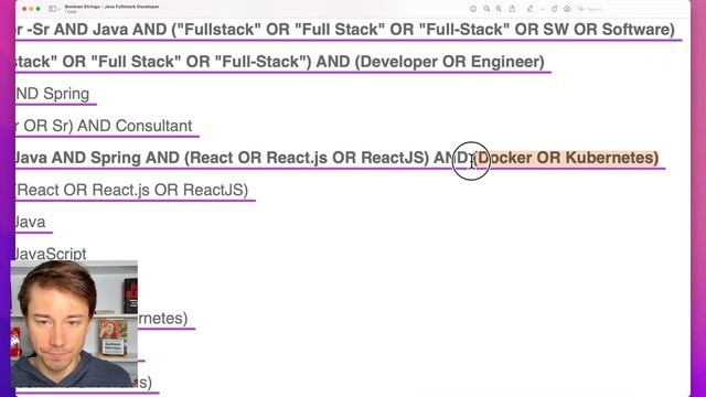 Fullstack Java Engineer - Boolean Search смотреть онлайн