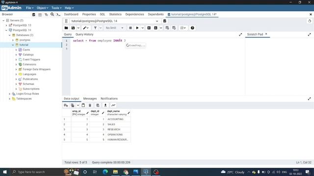 PostgreSQL Tutorial In Hindi | INNER JOIN смотреть онлайн