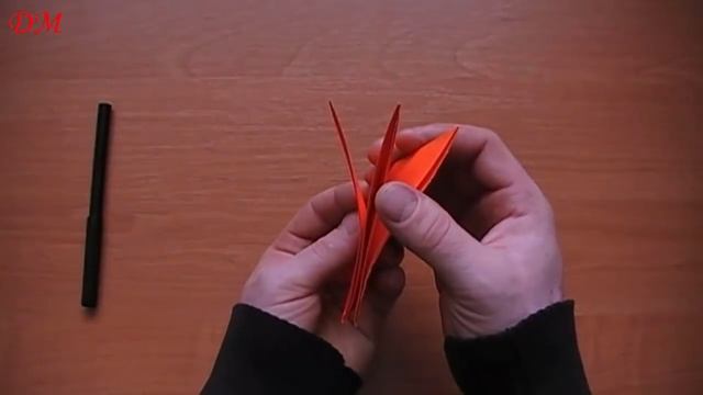 Как сделать ЛИСУ из бумаги. Лиса оригами своими руками. Поделки из бумаги. смотреть онлайн