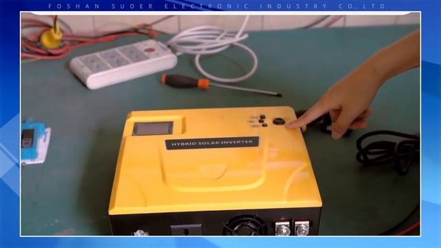 Suoer 12V 24V 1500VA 2400VA MSW PWM Controller AC Charger Hybrid Solar Inverter（SON 1500va 2400va）