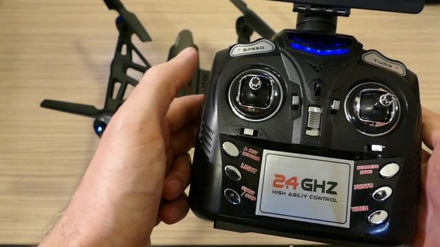 Обзор FPV квадрокоптера JXD 509G Pioneer (Banggood) смотреть онлайн