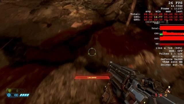 DOOM Eternal Gameplay Geforce 940MX Acer Aspire E5-475G i3-6006u смотреть онлайн