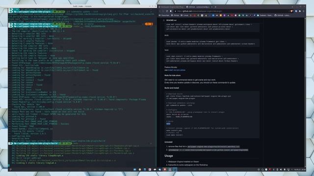 Steam Wallpaper Engine unter Linux KDE installieren смотреть онлайн
