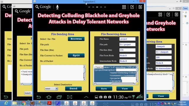 Detecting Colluding Blackhole and Greyhole Attacks in Delay Tolerant Networks in Java смотреть онлайн