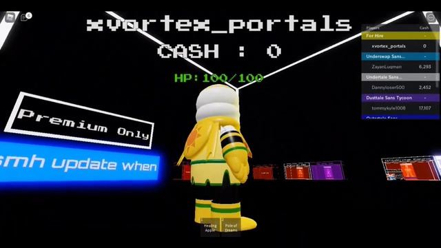 Roblox Sans AU Tycoon - Dream Sans Showcase смотреть онлайн