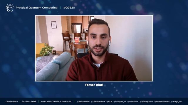 Q2B 2020 | Investment Trends in Quantum Computing | Jason Palmer, Thomas d'Halluin, and more смотреть онлайн