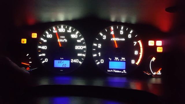 Самодиагностика приборной панели Nissan Primera P11 смотреть онлайн