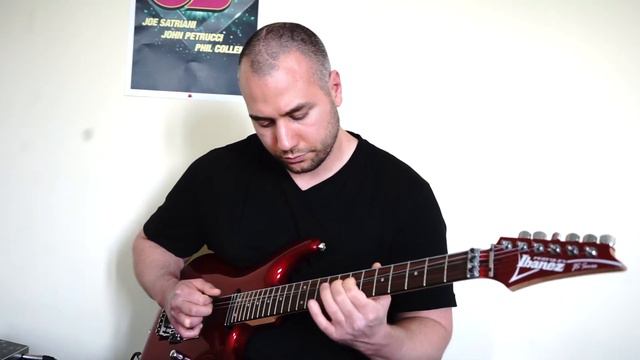 Def Leopard Style Guitar Solo - AMAZING JS Ibanez - смотреть онлайн