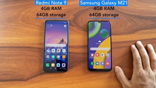 Redmi Note 9 vs Samsung Galaxy M21: Comparison overview смотреть онлайн