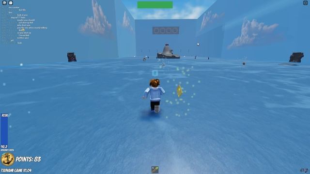 Roblox Voice Chat BUT A 200ft Tsunami HITS смотреть онлайн