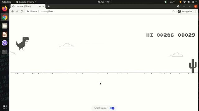 Hack Dinosaur Game in 6 seconds (No Coding) | Chrome Dino Game Hacking easiest way - 2021 смотреть онлайн