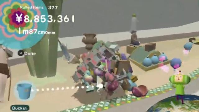 Touch My Katamari DLC #2 - Shopping in Eternal mode смотреть онлайн