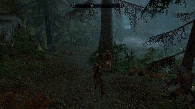 SkyrimSE: Adventures Of Ja'rii and Inigo: #124 Moss Mother Cavern смотреть онлайн