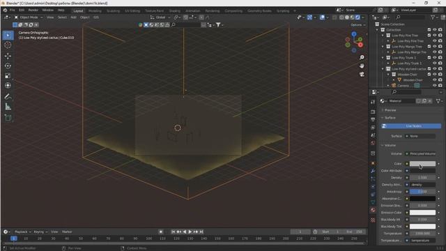 ДОБАВЛЯЕМ ДЫМ/ТУМАН в BLENDER 3.3 / ЗА 3 МИНУТЫ/ смотреть онлайн