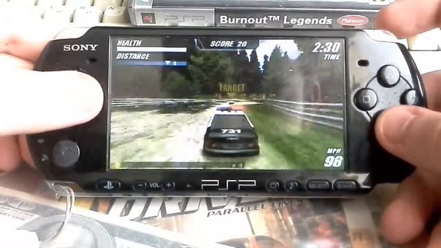 Обзор на UMD диск: Burnout Legends + тест Game Sharing (PSP) смотреть онлайн