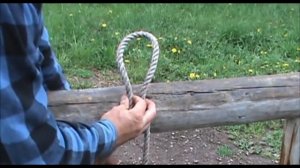 Как привязать любую веревку к столбу или дереву очень прочно, чтобы потом быстро отвязать. АвтоХак
