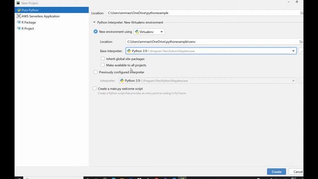 Pycharm Tutorial #1 - Create New Project and Python File In Pycharm + Setup for Beginners смотреть онлайн