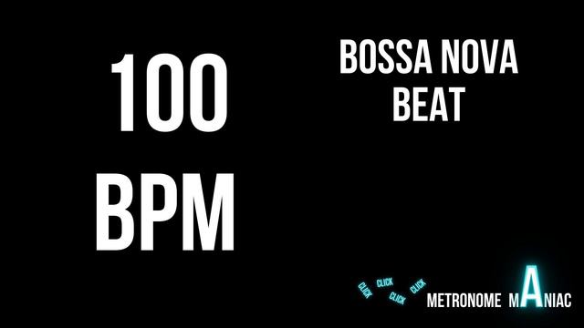 Drum loop - Bossa nova - 100 BPM смотреть онлайн
