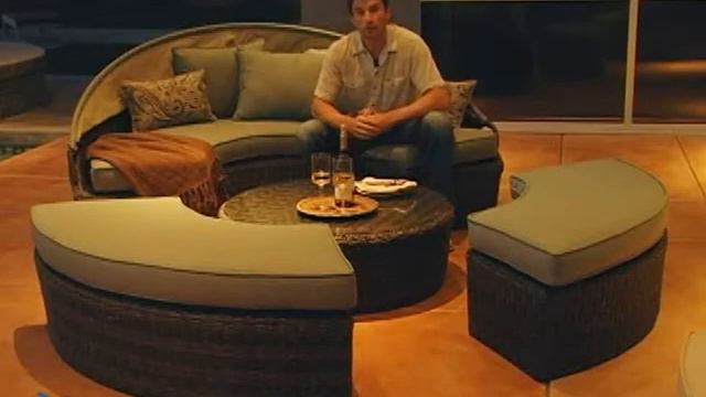 Rendezvous All-Weather Wicker Sectional Daybed - Product Review Video смотреть онлайн