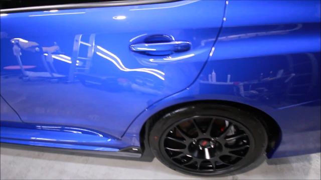 ハイモースコート大阪 スピード関西 スバルWRX STI type RA-Rブルーパール施工 смотреть онлайн