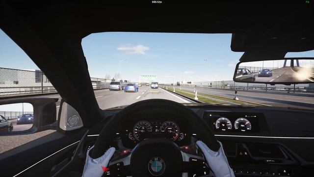 Пробная Партеечка в шашки на BMW M5F90 Competition