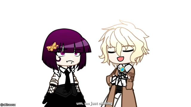 ★彡”I heard he only likes guys with blond hair..” || Bsd Gacha || Meme/trend || Soukoku/Kousano смотреть онлайн