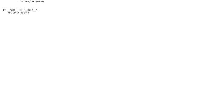 Flatten an array of integers in Python смотреть онлайн