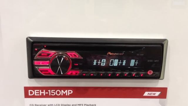 CES 2013 Pioneer DEH-150MP Single CD Player w/AUX input LAS VEGAS смотреть онлайн
