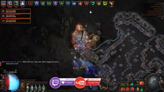 Answering your Questions | 130M DPS Aura Stacking Carrion Golems | !youtube !twitch !build смотреть онлайн