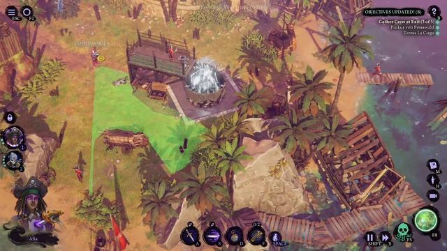 Shadow Gambit: The Cursed Crew - Ghost Pirate Stealth Strategy смотреть онлайн