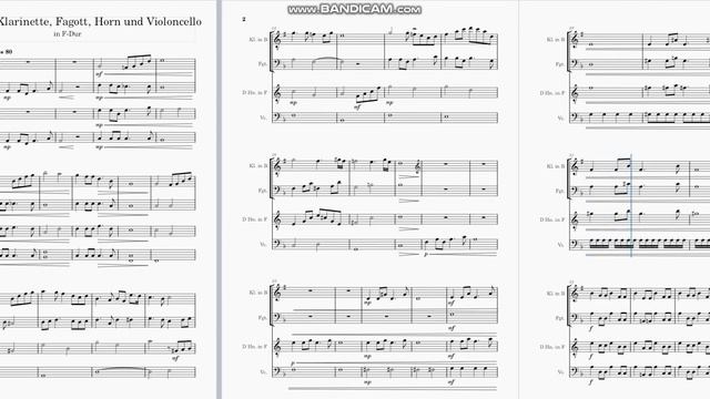 Quartet for clarinet, bassoon, horn and cello смотреть онлайн