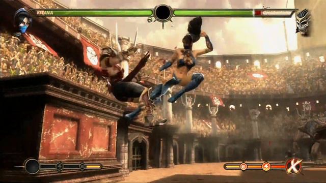 Mortal Kombat (2011) Kitana Versus Shao Kahn Boss Fight + Kitana Ending смотреть онлайн
