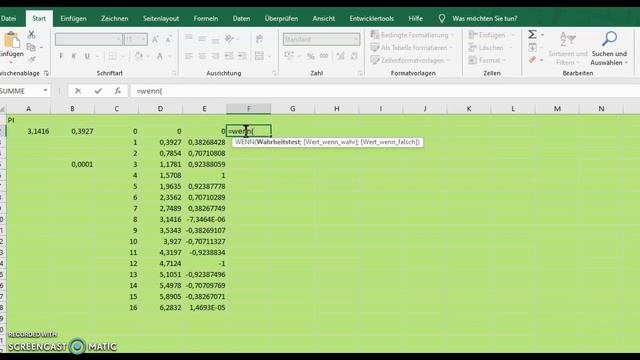 Sinuskurve mit Excel 2019 смотреть онлайн