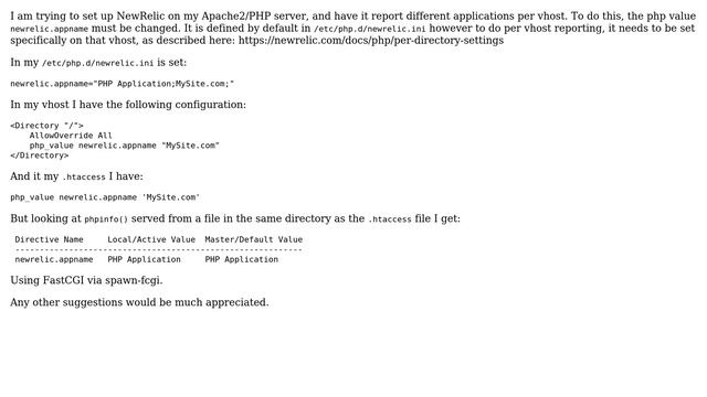 DevOps & SysAdmins: Unable to set php_value in .htaccess file смотреть онлайн