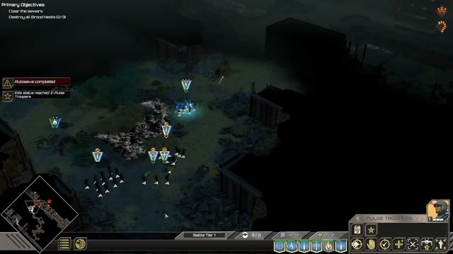 Starship Troopers: Terran Command Mission 15 Bowels Of The Beast Brutal Difficulty смотреть онлайн