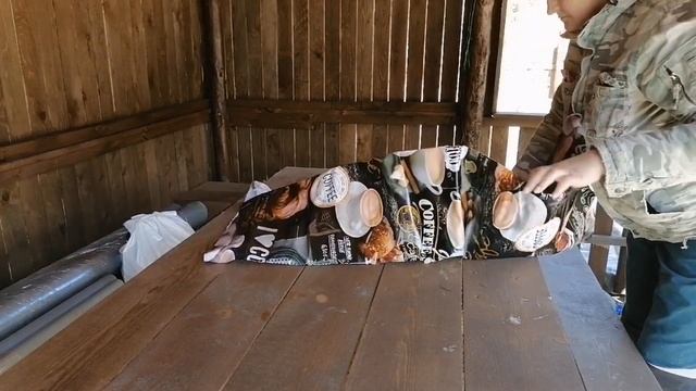 Вешаем тюль в беседке. Делаем слив. смотреть онлайн