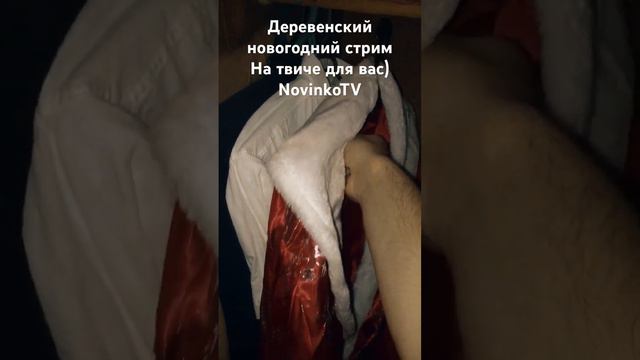 Всем тем кто не сможет встретить Новый год, приглашаем на наш деревенский новогодний стрим!) смотреть онлайн
