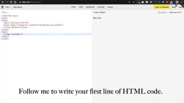 Learn to Code in 5 Minutes - HTML, CSS, and Javascript Tutorial | Must Know Advice for Beginners смотреть онлайн