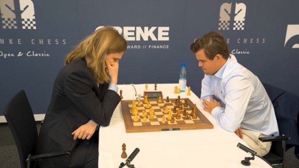 Richard Rapport vs Magnus Carlsen | The Game | GRENKE Chess Classic 2024