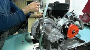 переключение реверса и ручной стартер на буксировщике