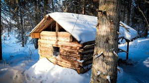 ПОЙМАЛ СИГА И ПРИГОТОВИЛ В ТАЁЖНОЙ ИЗБЕ. ЗИМНЯЯ РЫБАЛКА НА ВЕЗДЕХОДЕ.