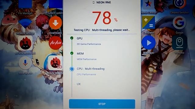 Remix OS Antutu Benchmark i7 3612QM Intel HD4000 смотреть онлайн