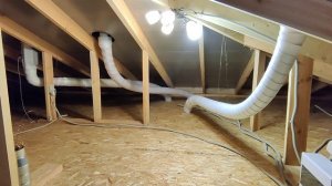 Вентиляция в доме сантехнической 110 трубой с отводом конденсата