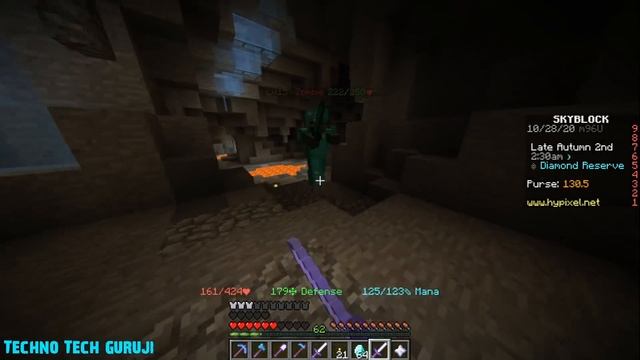 Hypixel SkyBlock Secret Diamond Block Cave & Diamond Minion | Minecraft Java in Hindi смотреть онлайн