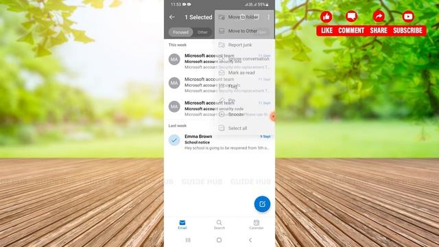 How To Create New Email Folder In Hotmail 2022 | Make, Add Email Folder In Hotmail Mobile App смотреть онлайн