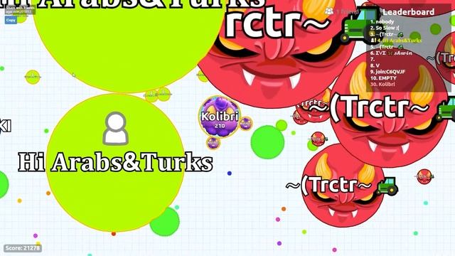 Epic Agar.io Party Mode Mayhem! смотреть онлайн