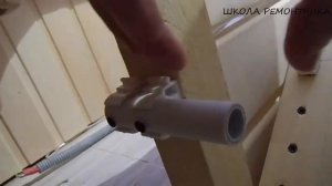 Съёмный полок в бане. Практичная идея!